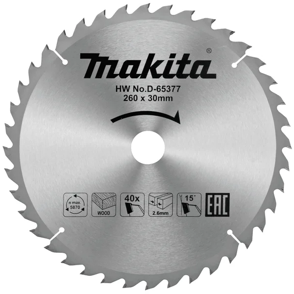 Makita list za crikular za drvo D-65377 Makita list za crikular za drvo D-65377